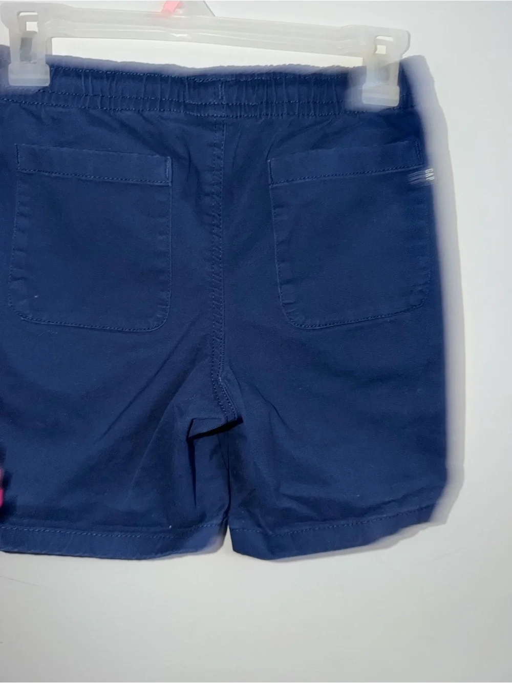 Boys Navy Drawstring Casual Shorts